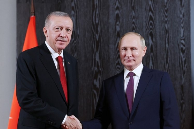 Erdoğan, Putin ile g&ouml;r&uuml;şt&uuml;
