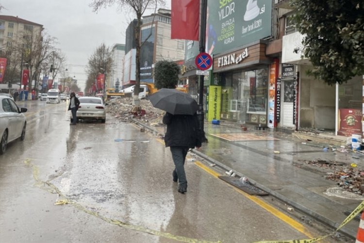 Depremin vurduğu Malatya'da sağanak yağmur başladı