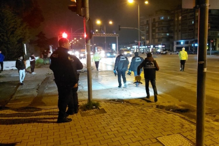 Samsun'da polis motosikleti &ccedil;ekici ile &ccedil;arpıştı!