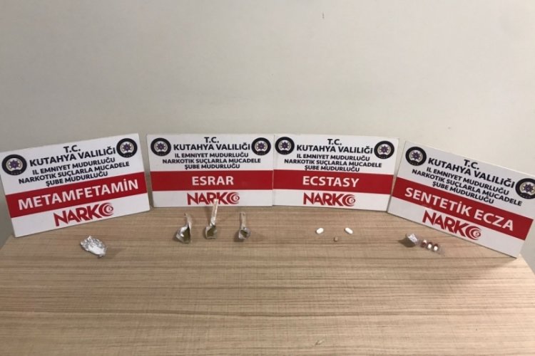 K&uuml;tahya'da uyuşturucu satıcılarına tutuklama