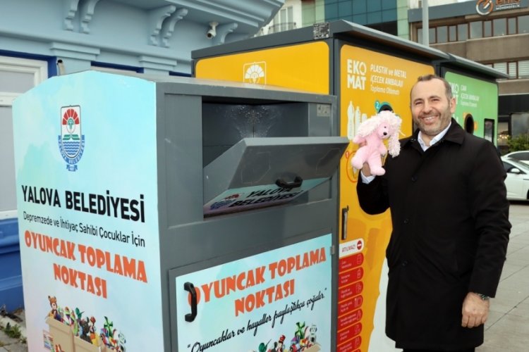 Yalova Belediyesi'nden depremzede &ccedil;ocuklar i&ccedil;in anlamlı kampanya