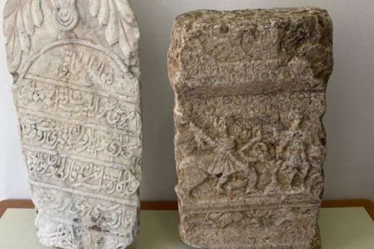 Denizli'de hırsızlar tarihi eserleri satamadan yakalandılar