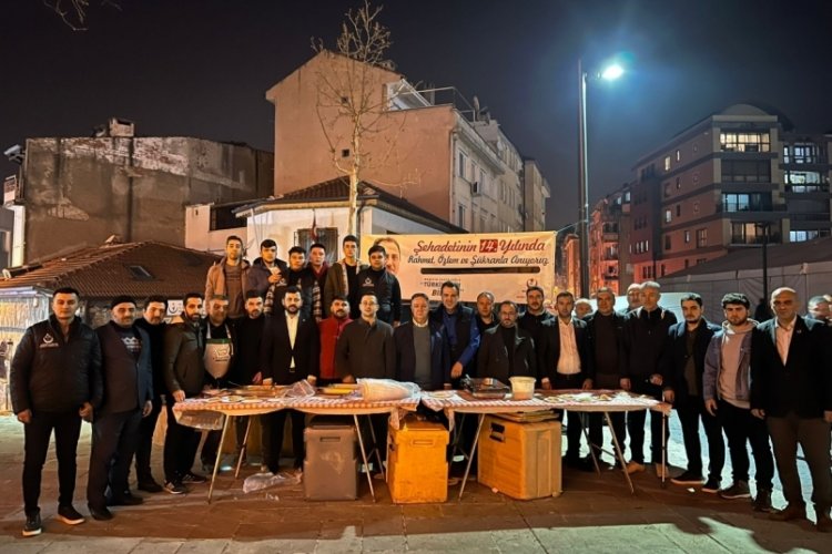 BBP Bursa İl Başkanlığı, Muhsin Yazıcıoğlu'nu dualarla andı