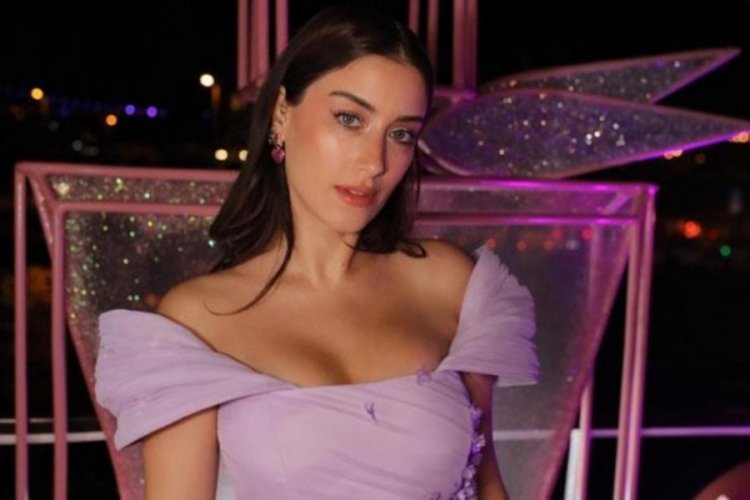 Hazal Kaya, setlere d&ouml;nd&uuml;