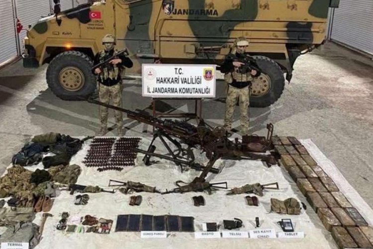 Eren Abluka operasyonunda &ccedil;ok sayıda m&uuml;himmat ele ge&ccedil;irildi