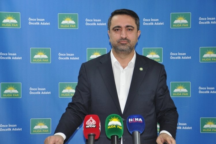 H&Uuml;DA Par S&ouml;zc&uuml;s&uuml;: Biz her t&uuml;rl&uuml; milliyet&ccedil;iliği ayaklarının altına alan bir partiyiz