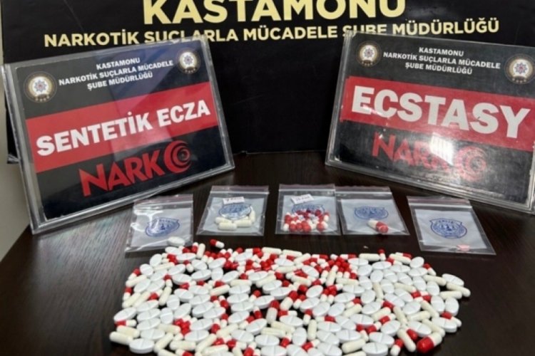 Kastamonu'da uyuşturucu operasyonu
