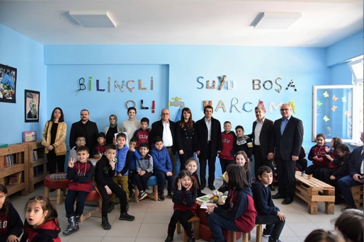 Bursa'da Mustafakemalpaşa Belediyesi'nden 'Sıfır Atık K&uuml;t&uuml;phanesi'