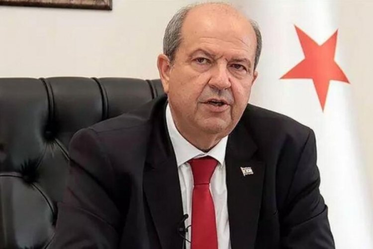 Kuzey Kıbrıs T&uuml;rk Cumhuriyeti Cumhurbaşkanı Tatar: Biz KKTC'den asla vazge&ccedil;meyiz