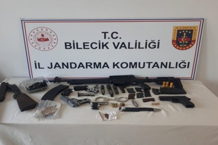 Bilecik'te kendi kendini silahla yaralayan şahsın ardından silah ticareti &ccedil;ıktı