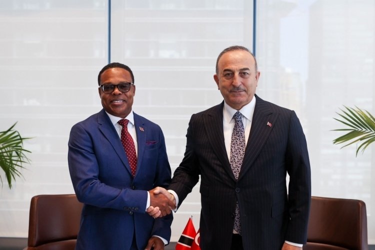 Bakan &Ccedil;avuşoğlu, mevkidaşı Browne ile g&ouml;r&uuml;şt&uuml;