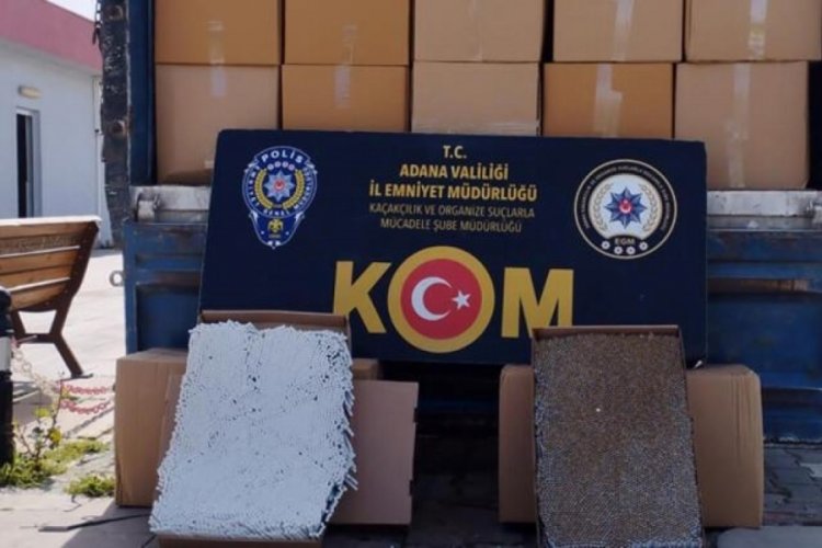Adana'da ka&ccedil;ak sigara operasyonunda 17 kişi g&ouml;zaltına alındı