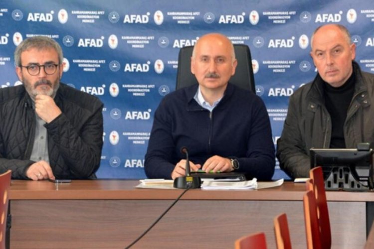 Bakan Karaismailoğlu Kahramanmaraş'ta depremzedeleri ziyaret etti
