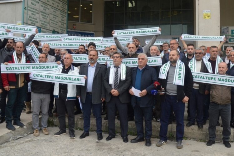 &Ccedil;ataltepe Mağdurları MHP heyetini ağırladı