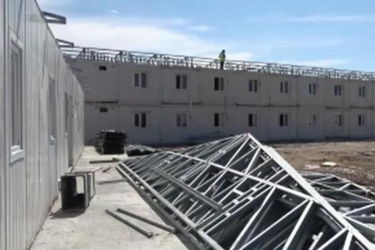 Kahramanmaraş'ta 1152 yataklı konteyner yaşam merkezinde sona doğru!