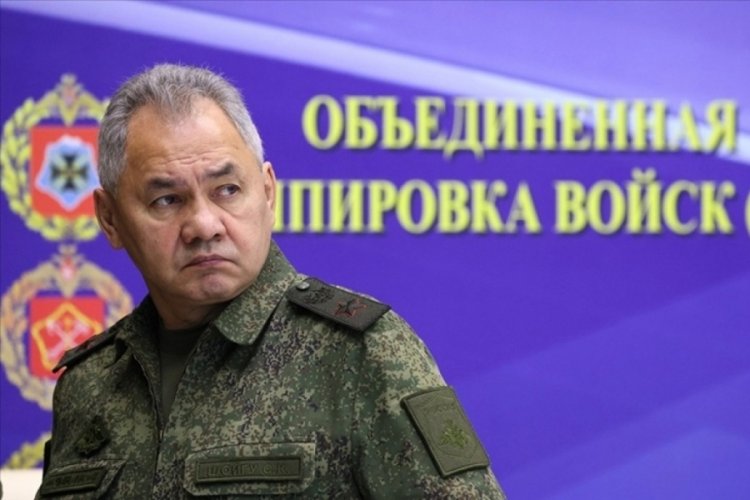 Sergey Şoygu: Ukrayna'daki Rus birliklerine m&uuml;himmat desteği artırılıyor