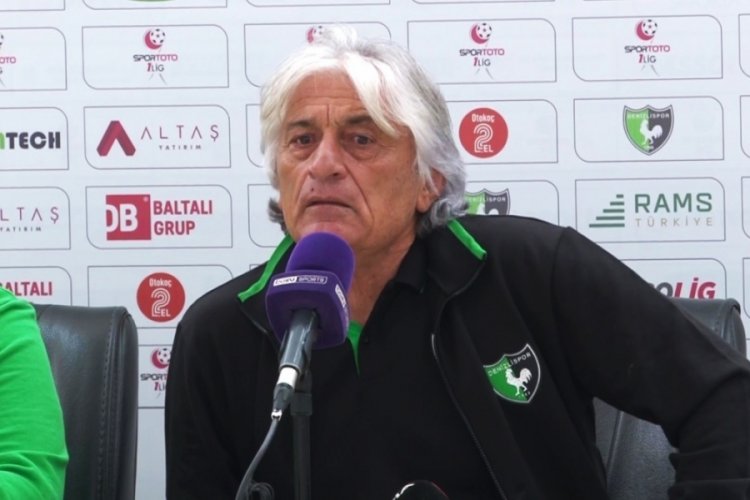 Denizlispor Teknik Direkt&ouml;r&uuml;  Kılı&ccedil;: İş &ccedil;ok zora bindi