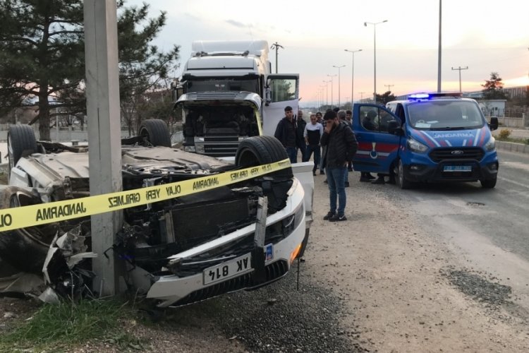 Elazığ'da trafik kazası: &Ccedil;ok sayıda yaralı var