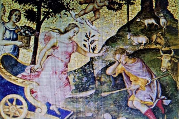 Latmos'un izleri, tarihi katedralde g&ouml;z&uuml;k&uuml;yor
