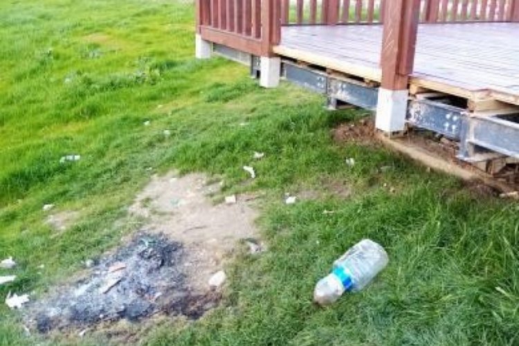 G&ouml;kdere Millet Bah&ccedil;esi madde bağımlılarının uğrak noktası!