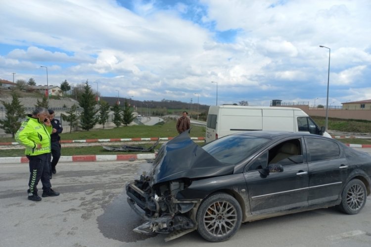 Samsun'da trafik kazası: 2 yaralı