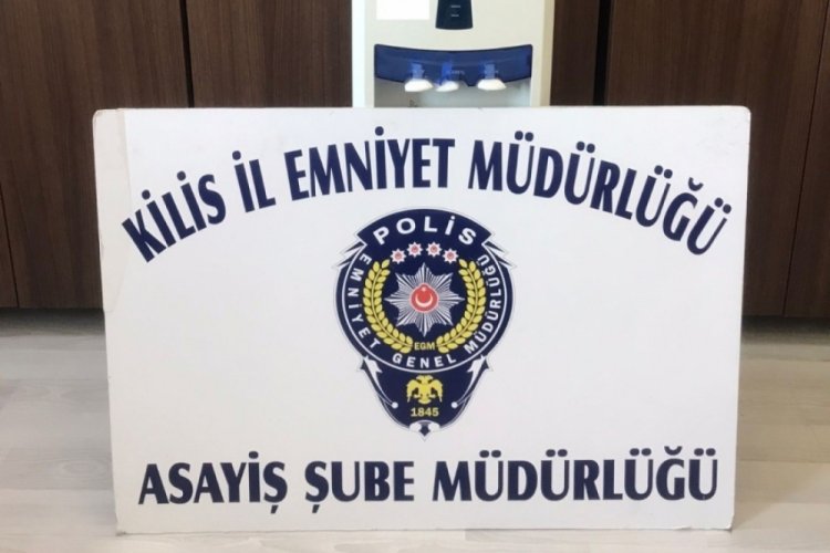 Kilis'te hırsızlık ş&uuml;phelisi 8 kişi yakalandı
