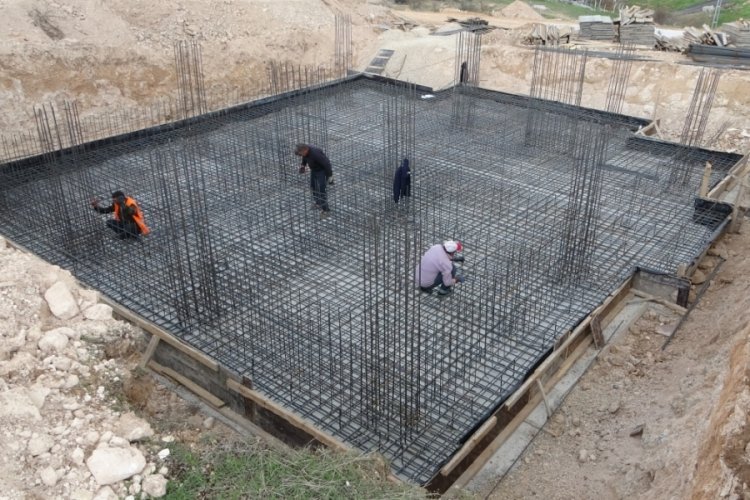 Depremde etkilenen Malatya'da k&ouml;y evlerinin inşasına başlandı