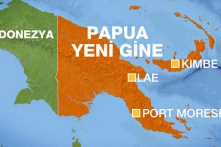 Papua Yeni Gine'de 7 b&uuml;y&uuml;kl&uuml;ğ&uuml;nde deprem