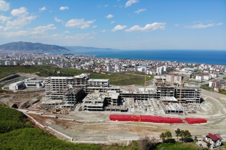Ordu Şehir Hastanesi'nin y&uuml;zde 85'i tamamlandı