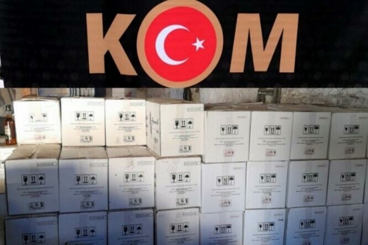 Muğla'da sahte i&ccedil;ki operasyonu!