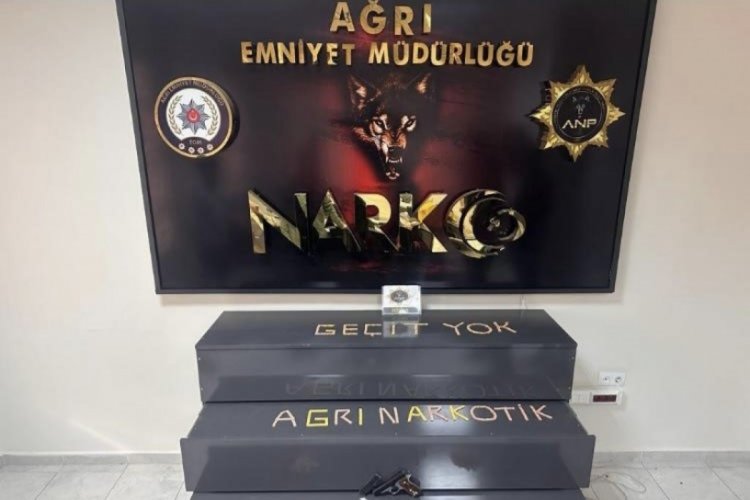 Ağrı'da uyuşturucu operasyonu: 2 tutuklama