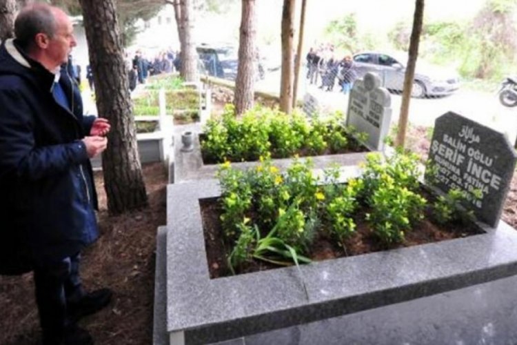 Muharrem İnce, babasının kabrini ziyaret etti! Se&ccedil;im s&uuml;recini başlattı