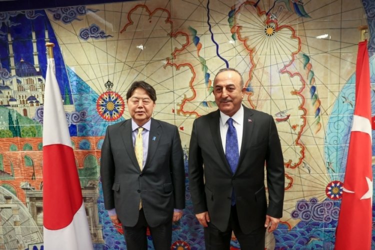 Dışişleri Bakanı &Ccedil;avuşoğlu, Japon mevkidaşı ile g&ouml;r&uuml;şt&uuml;