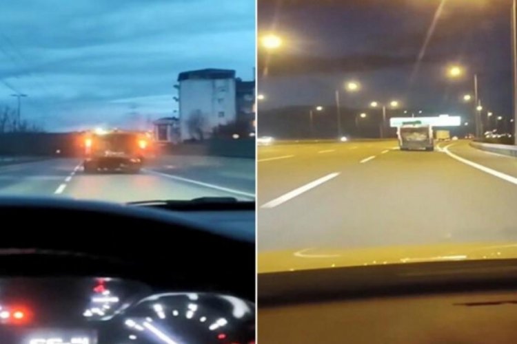 İstanbul'da &ccedil;&ouml;p kamyonlarının tehlikeli yolculuğu