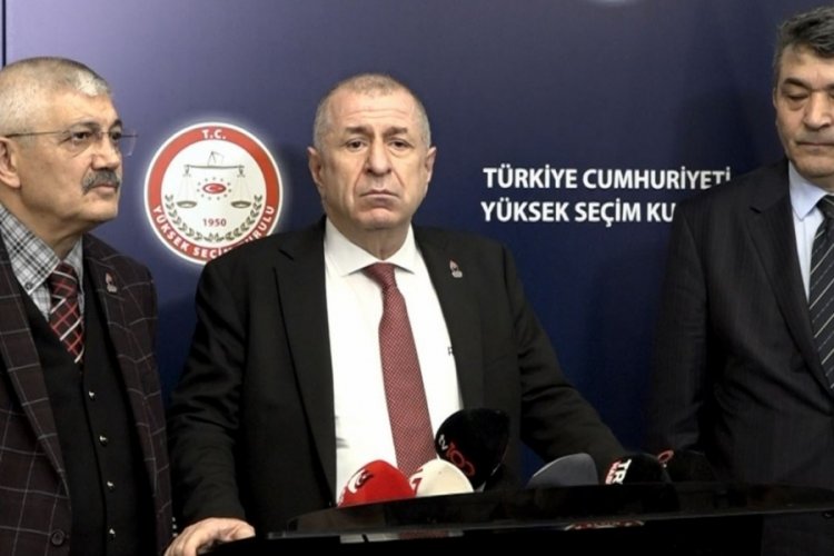 Zafer Partisi Genel Başkanı &Ouml;zdağ, YSK Başkanı Yener ile g&ouml;r&uuml;şt&uuml;