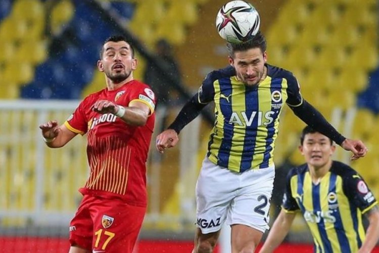 Fenerbah&ccedil;e ile Kayserispor 14'&uuml;nc&uuml; kez karşılaşacak