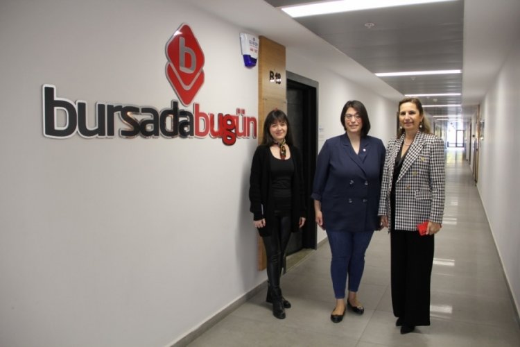İYİ Parti milletvekili aday adayı Şeyda Şahin Bursada Bug&uuml;n'&uuml; ziyaret etti