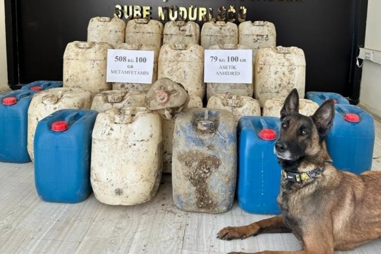 Hakkari Y&uuml;ksekova'da 508 kilo metamfetamin ele ge&ccedil;irildi