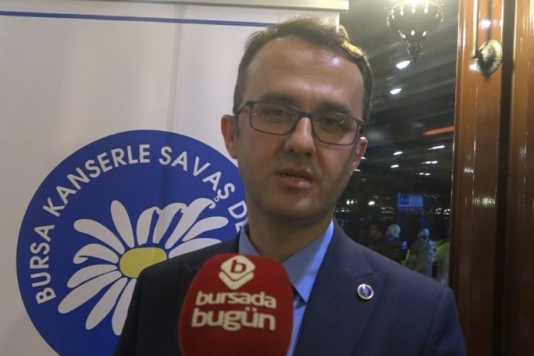 Bursa Kanserle Savaş Derneği Başkanı &Uuml;mit Ecemiş: Amacımız erken tanı d&ouml;nemini vurgulamak