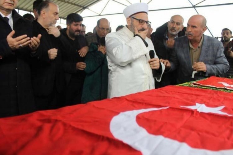 Heyelan faciasında hayatını kaybeden Rahime &ouml;ğretmen toprağa verildi