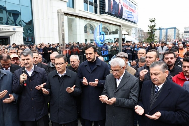 Bağcılar Belediyesi'nin &ccedil;alışanları sonsuzluğa uğurlandı