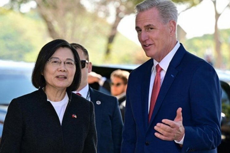 &Ccedil;in'den Tayvan lideri Tsai'nin ABD ziyareti sebebiyle iki kuruluşa yaptırım