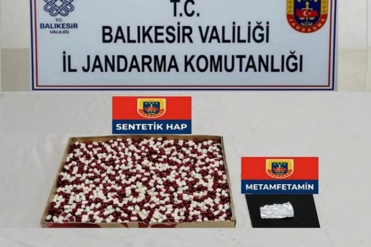 Balıkesir'de uyuşturucu operasyonu