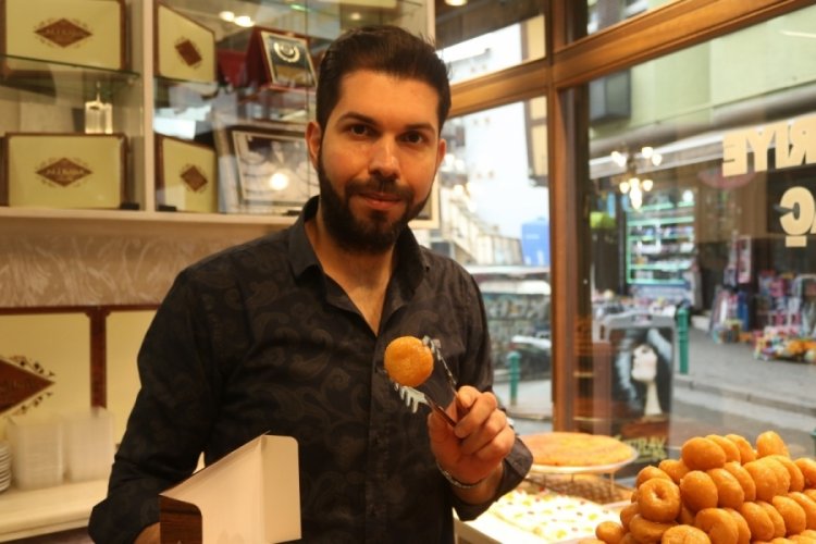 Bursa'da bu tatlı sadece ramazan ayında yapılıyor
