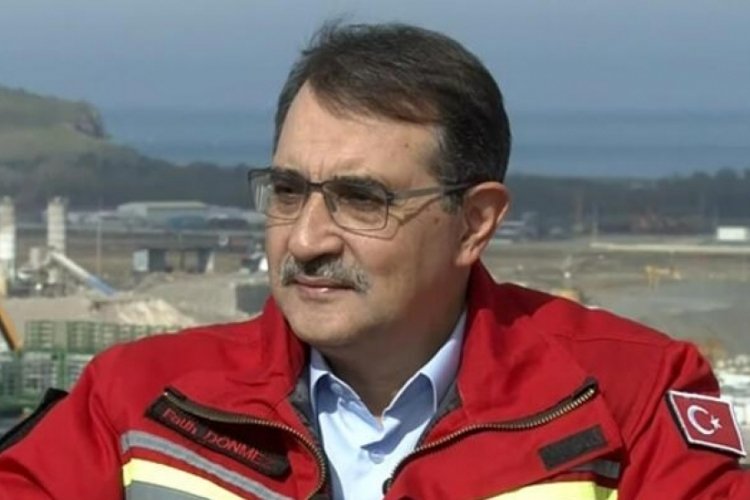Bakan D&ouml;nmez'den Zonguldak'ta bulunan Karadeniz gazı a&ccedil;ıklaması