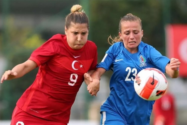 A Milli Kadın Futbol Takımı, Azerbaycan'ı 1-0 mağlup etti