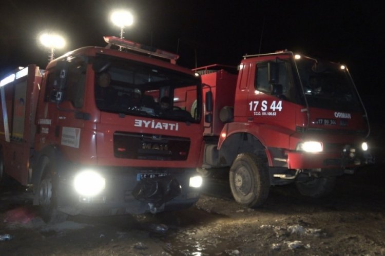 Kahramanmaraş'ta pamuk deposunda yangın: Ekipler seferber oldu