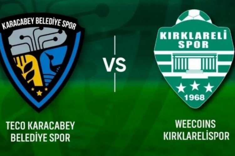 Karacabey Belediyespor Kırklarelispor'u 2 golle ge&ccedil;ti