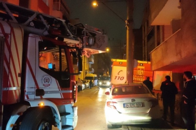 Kocaeli'nde balkonda unutulan soba k&uuml;l&uuml; daireyi k&uuml;le &ccedil;eviriyordu