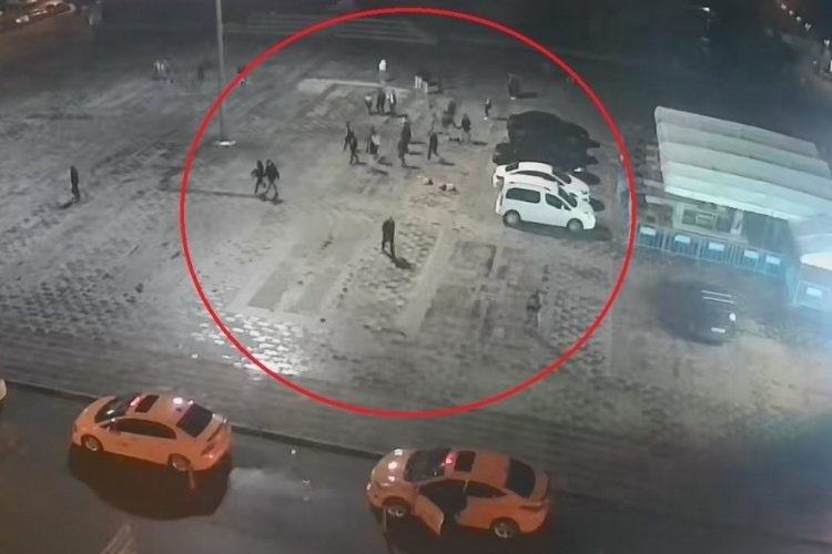 Kırıkkale'de iki yabancı uyruklu şahsın kavgasında kan aktı